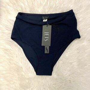 Jetset Deep Navy High Waist Bikini Bottoms